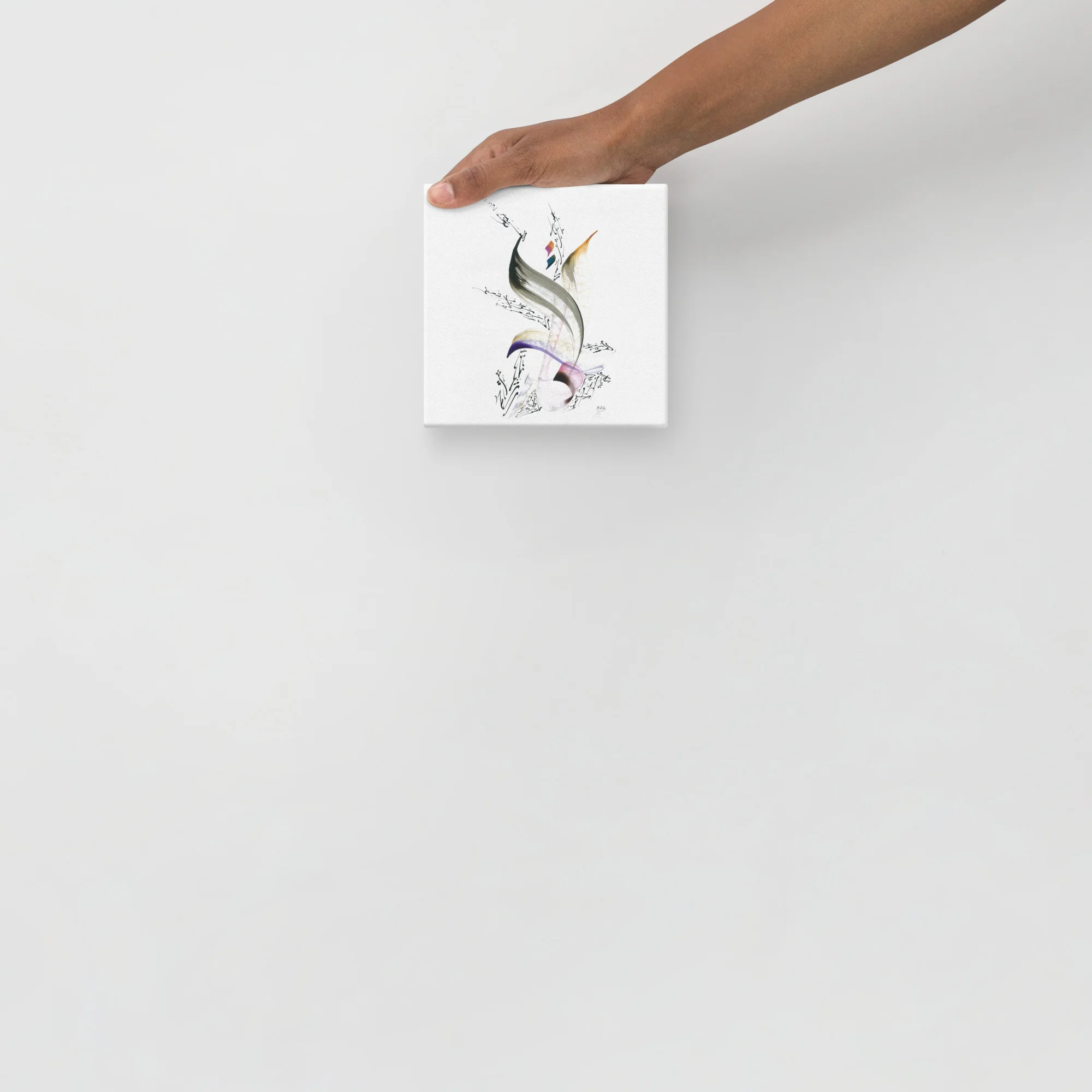 Calligraphie arabe - Custom and personalized Arabic calligraphy - 6" x 6" | 15.24 x 15.24 cm - image 7