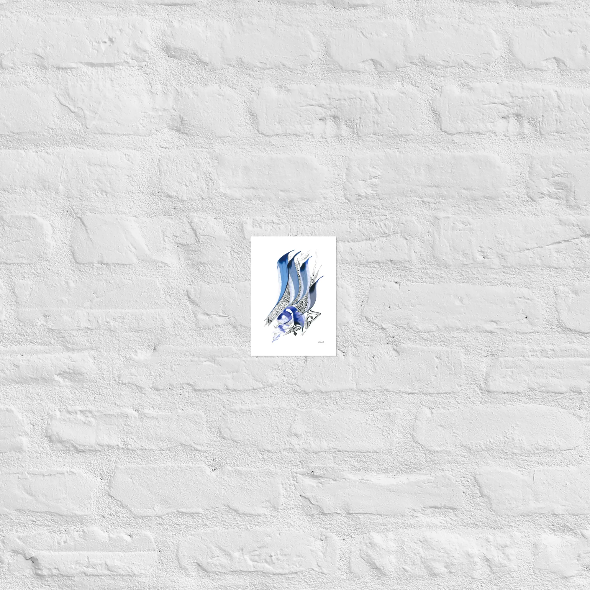 Calligraphie arabe - The Light - 12.7 x 17.8 cm | 5″×7″ - image 5