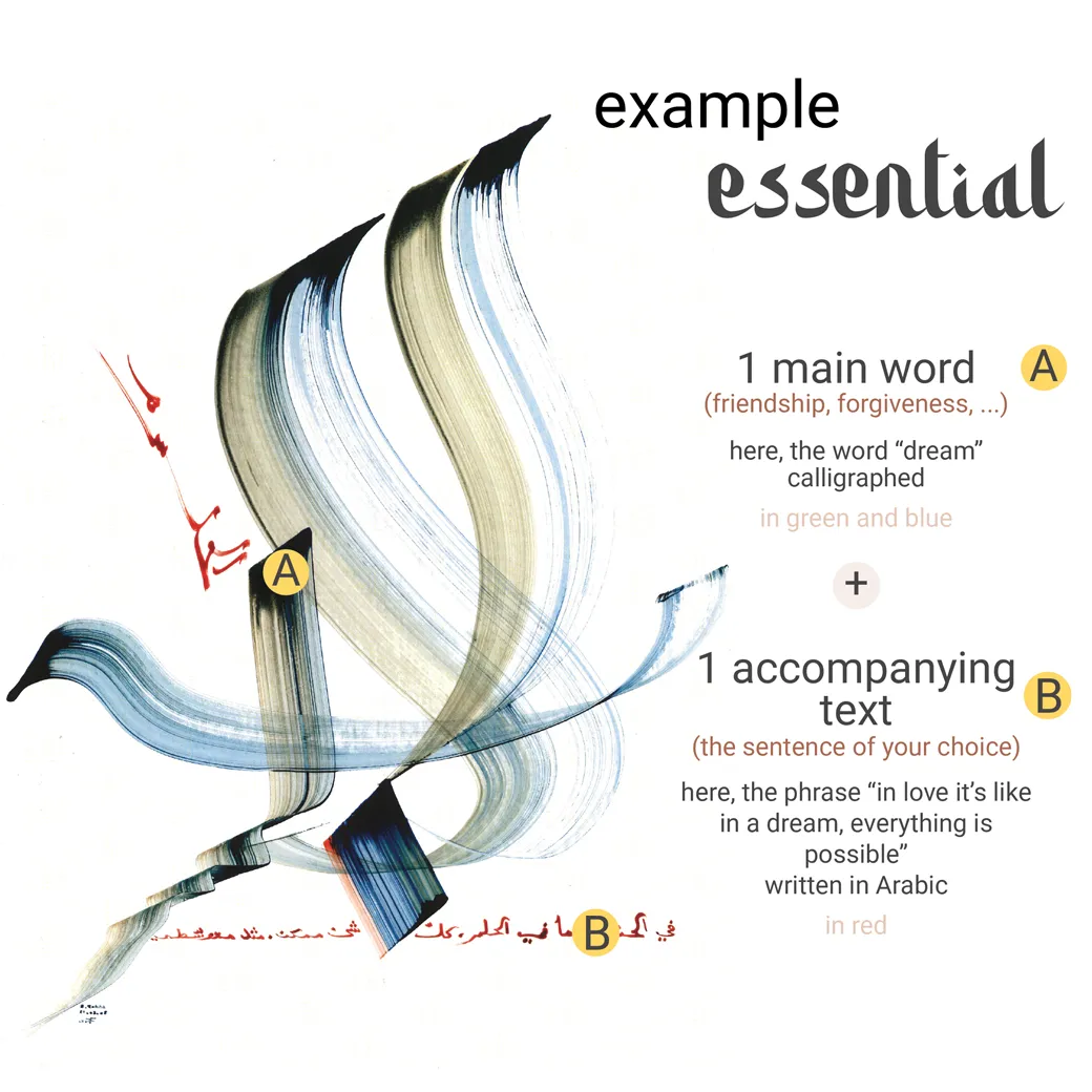 Calligraphie arabe - Custom and personalized Arabic calligraphy - image 5