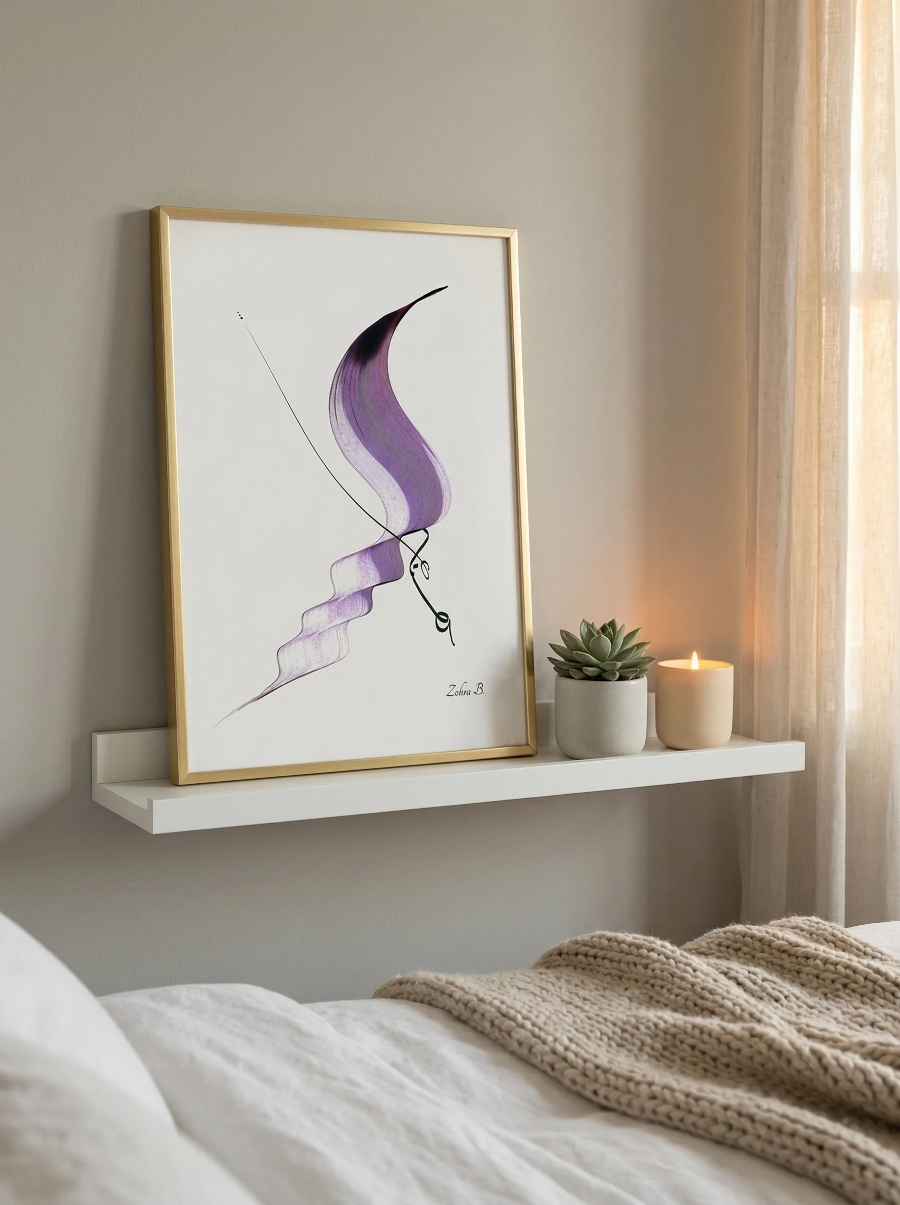 Calligraphie arabe - Glück - image 2