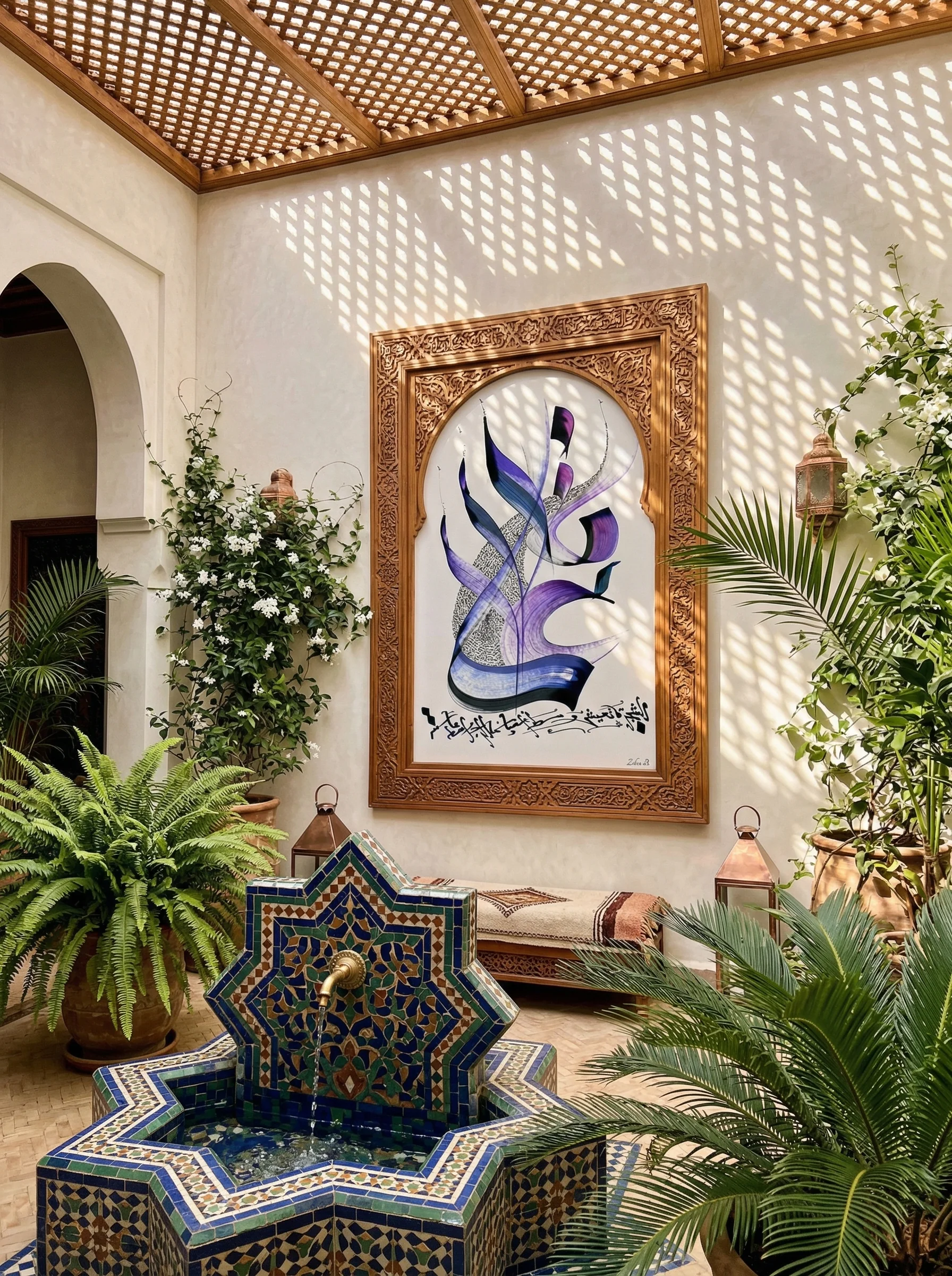 Calligraphie arabe - Familie - image 2