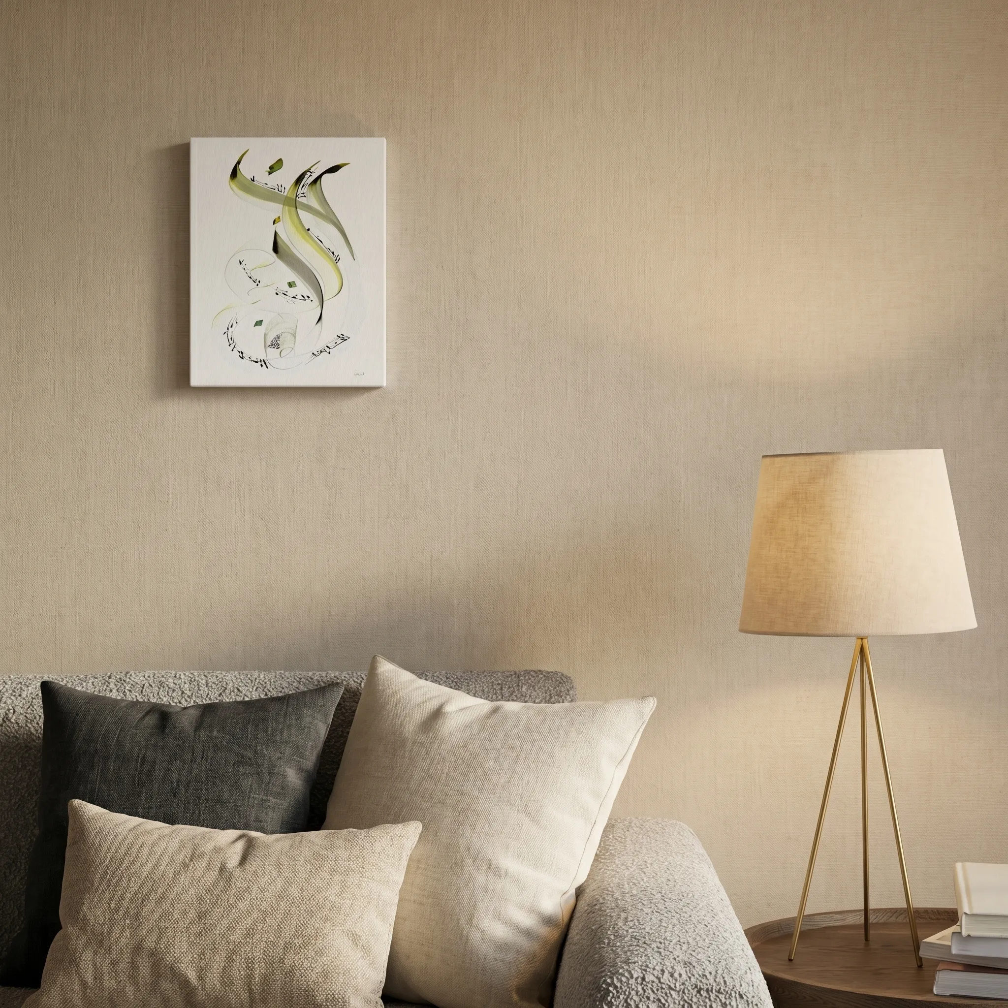 Calligraphie arabe - Primer amorLienzo - image 4