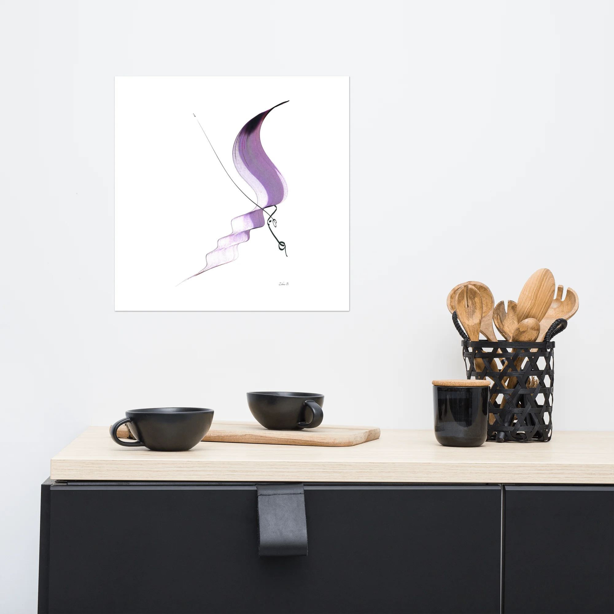 Calligraphie arabe - BonheurPoster mat - image 3