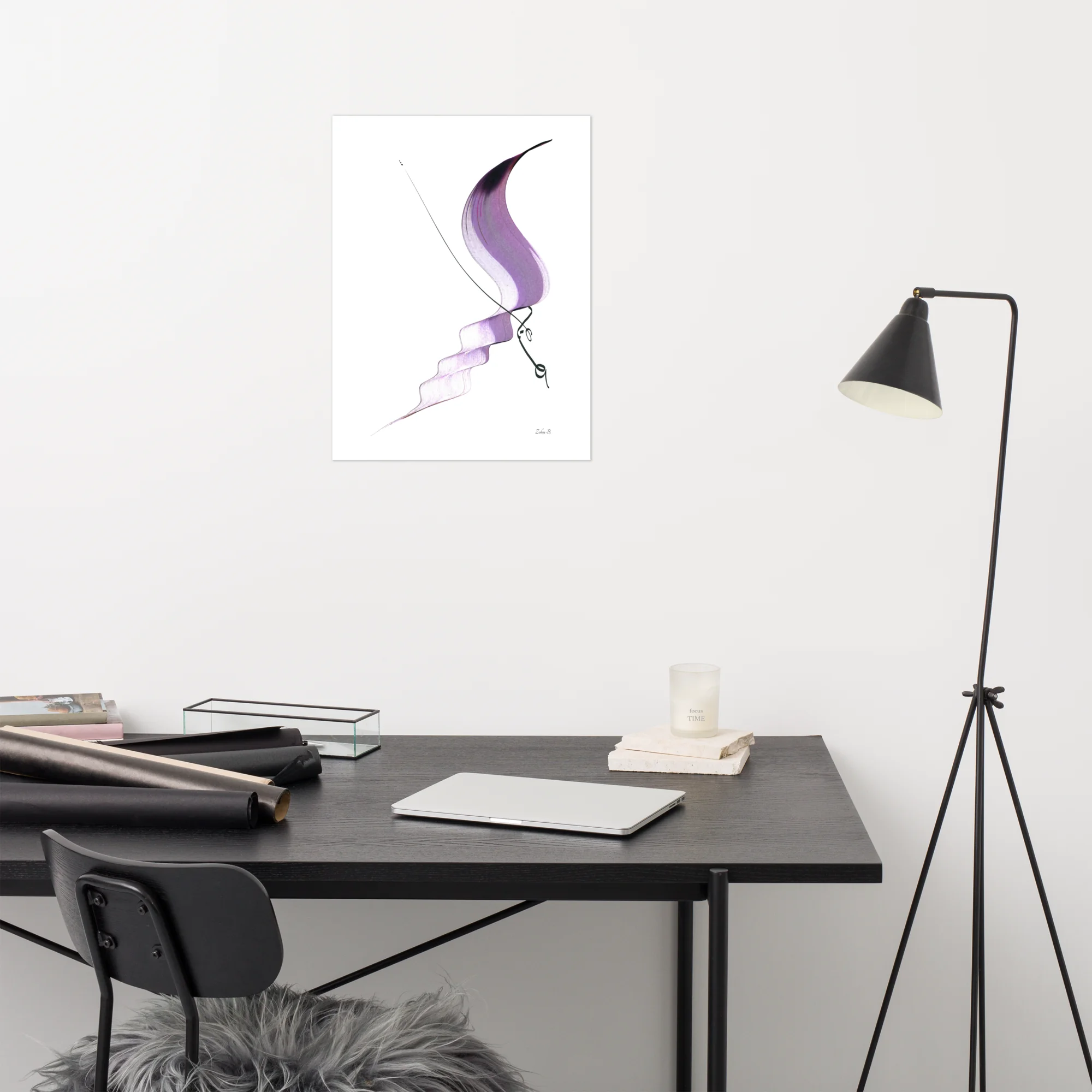 Calligraphie arabe - BonheurPoster mat - image 5