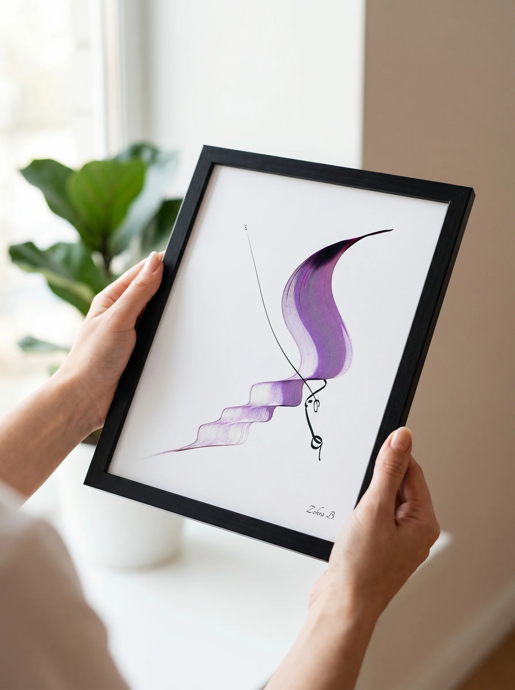 Calligraphie arabe - FelicidadPóster mate - image 6