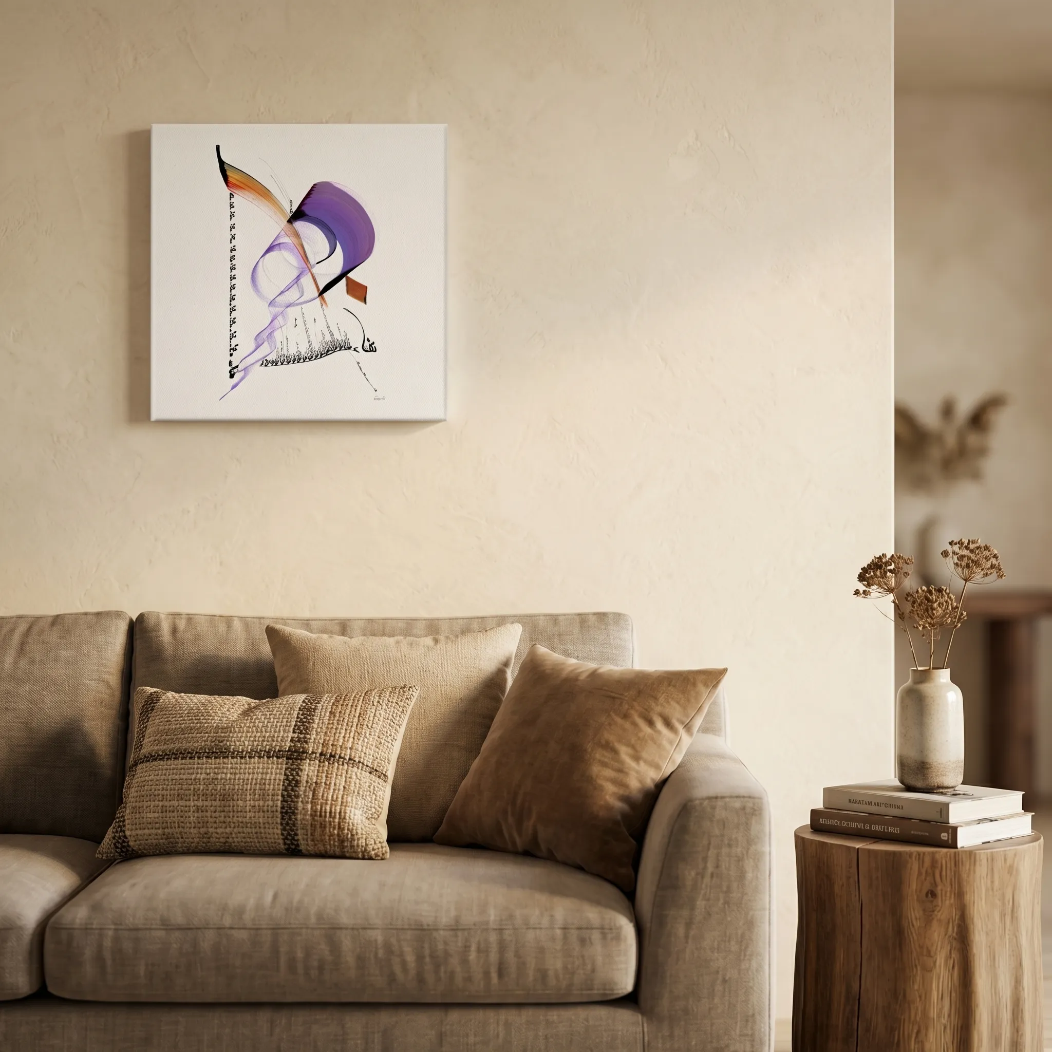 Calligraphie arabe - Innere RuheLeinwand - image 3
