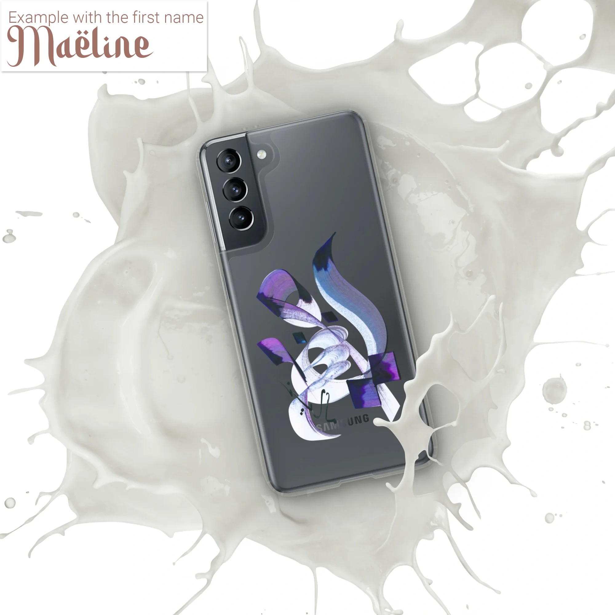 Ihr Vorname in arabischer Kalligrafie - Maßgeschneiderte Kreation - Einzigartige