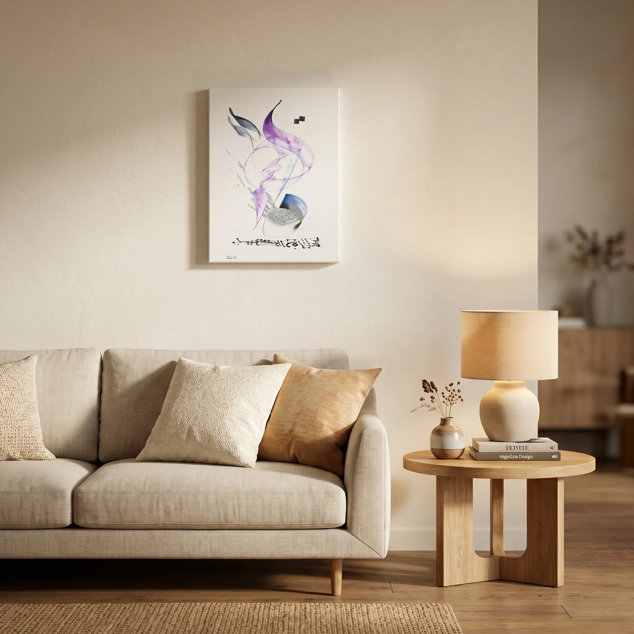 Calligraphie arabe - El amor es una florLienzo - image 3