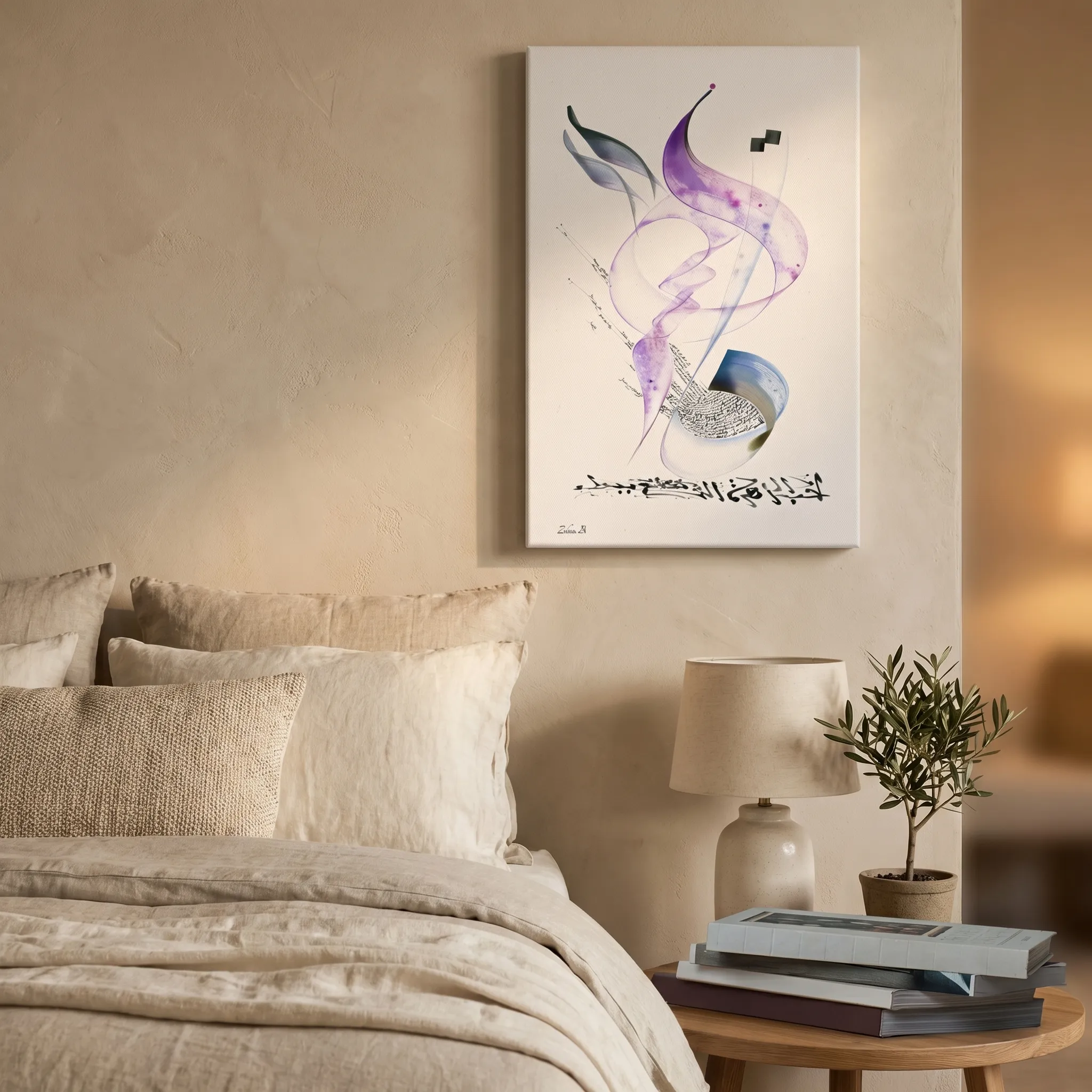 Calligraphie arabe - El amor es una florLienzo - image 5