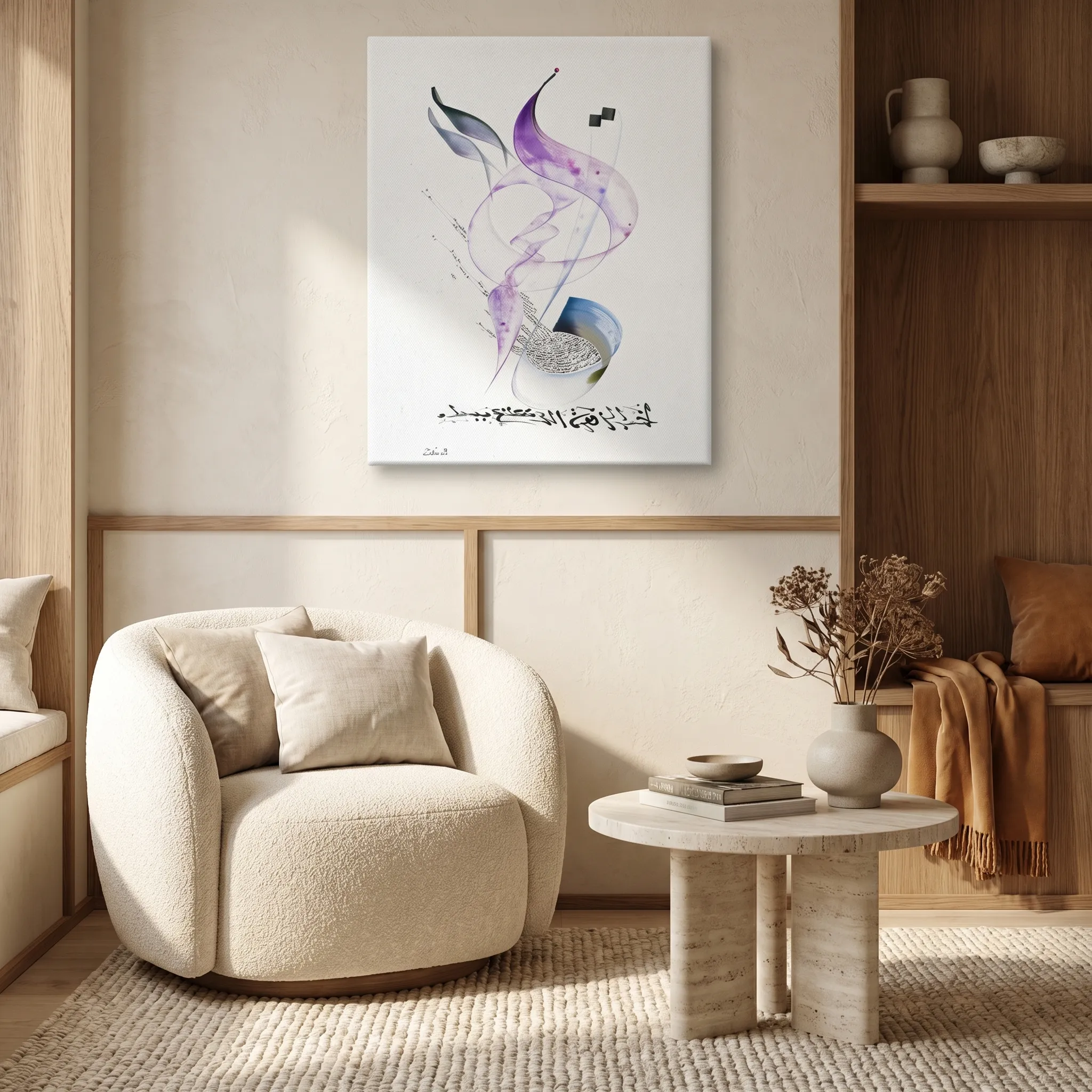 Calligraphie arabe - El amor es una florLienzo - image 6