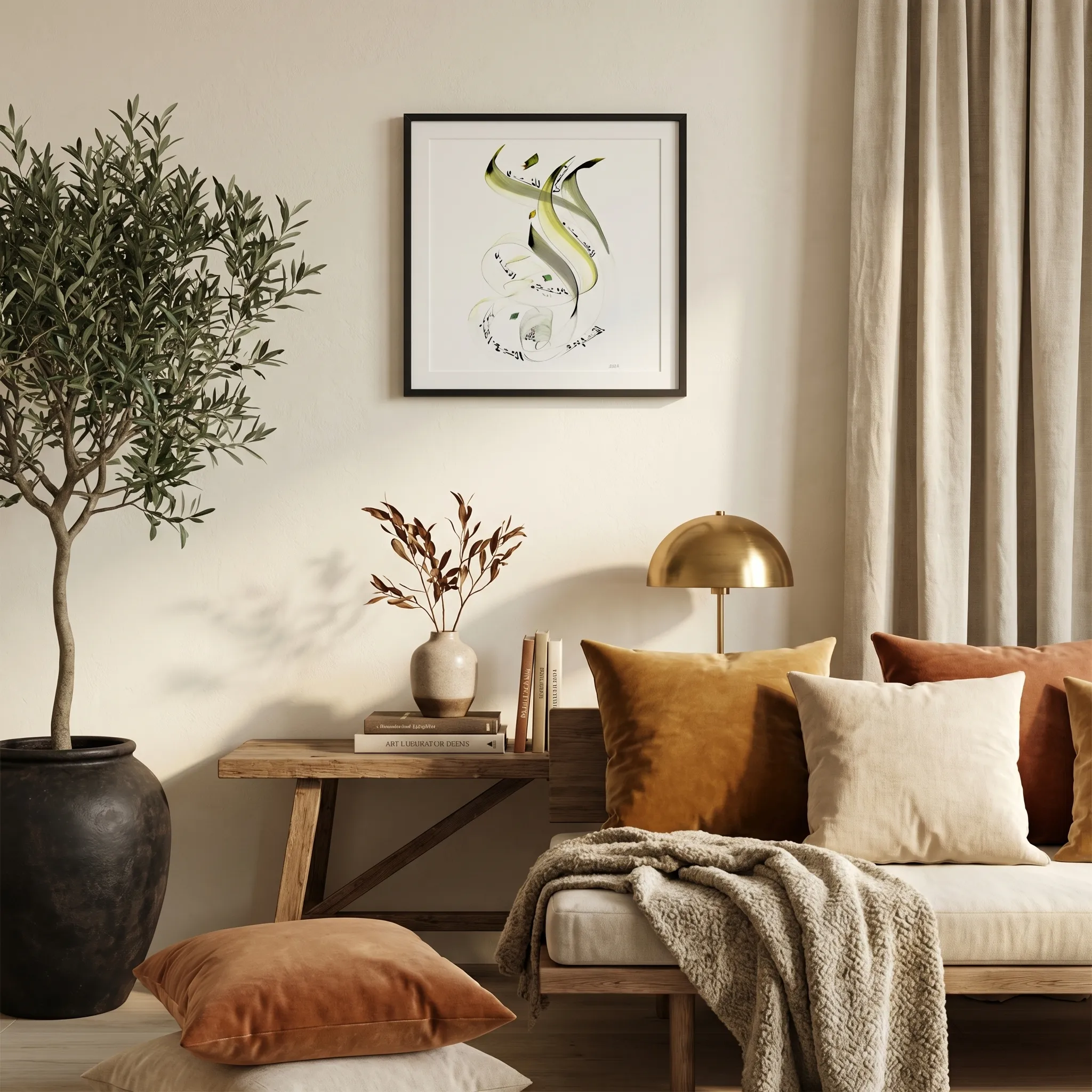 Calligraphie arabe - Primer amor - Póster