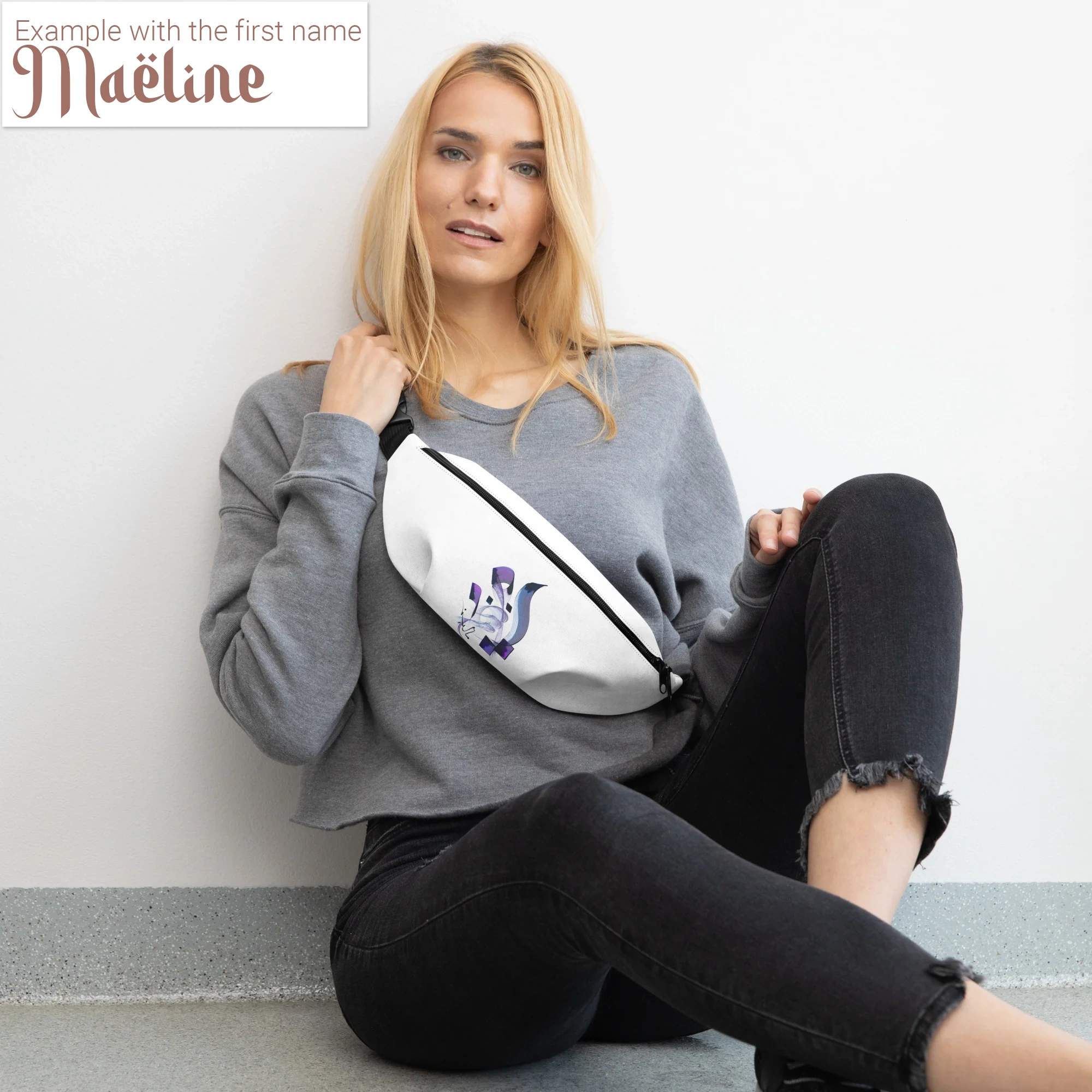 Ihr Vorname in arabischer Kalligrafie - Maßgeschneiderte Kreation - Einzigartige