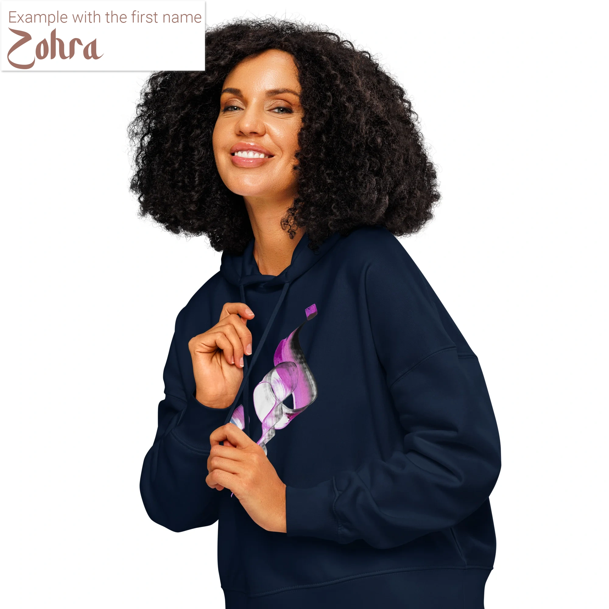 Ihr Vorname in arabischer Kalligrafie - Maßgeschneiderte Kreation - Einzigartige