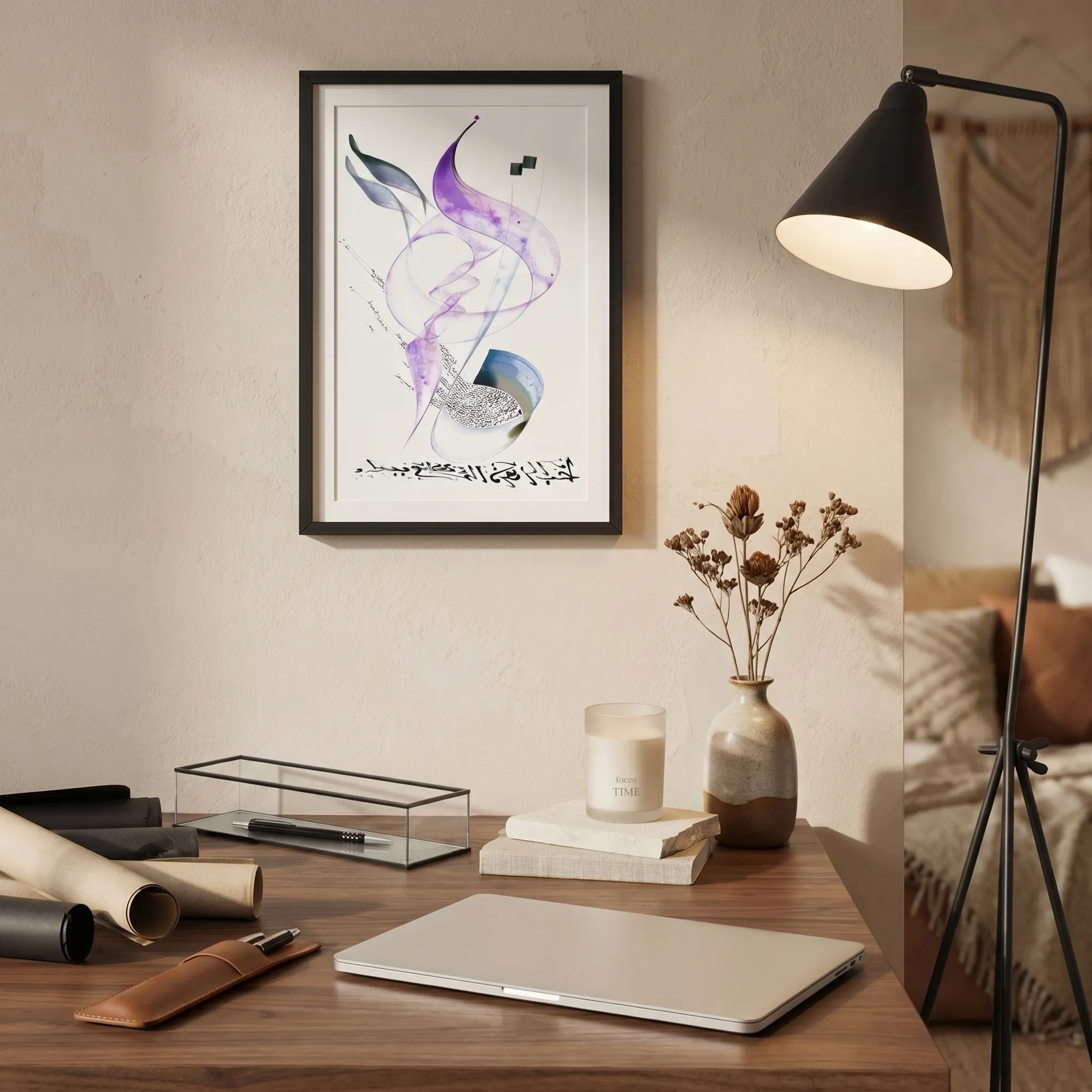 Calligraphie arabe - El amor es una florPóster - image 5