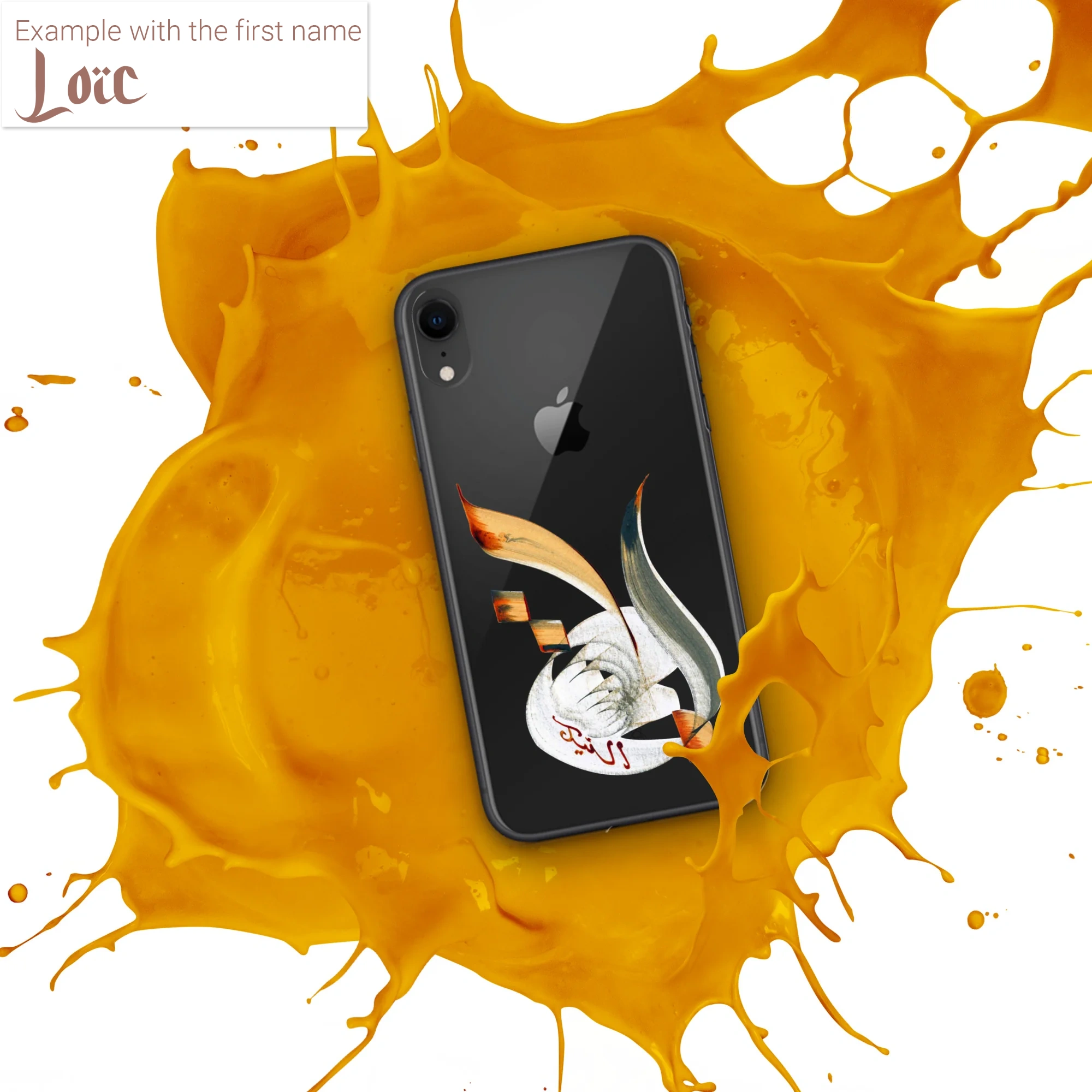 Ihr Vorname in arabischer Kalligrafie - Maßgeschneiderte Kreation - Einzigartige