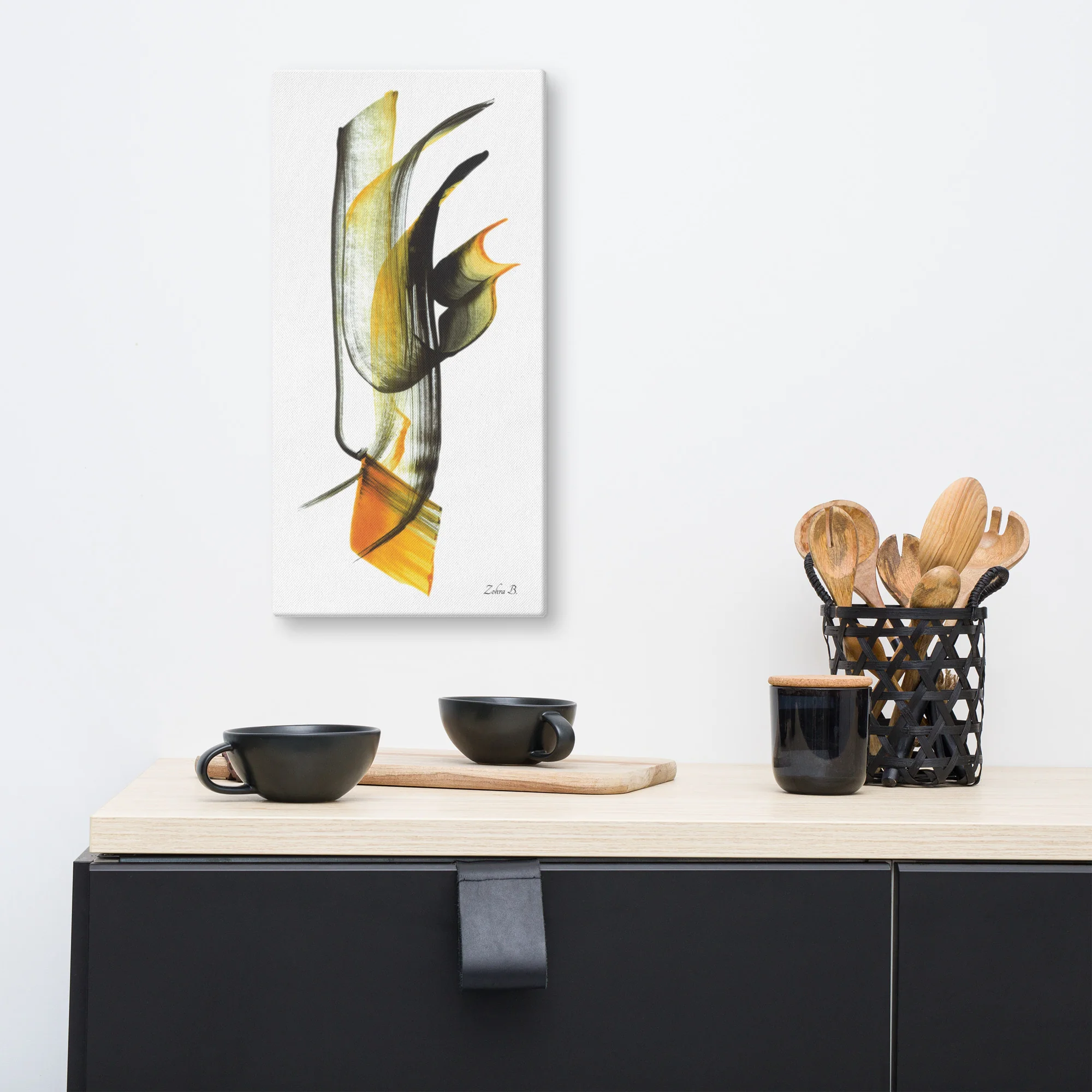 Calligraphie arabe - Happy Holidays - Canvas