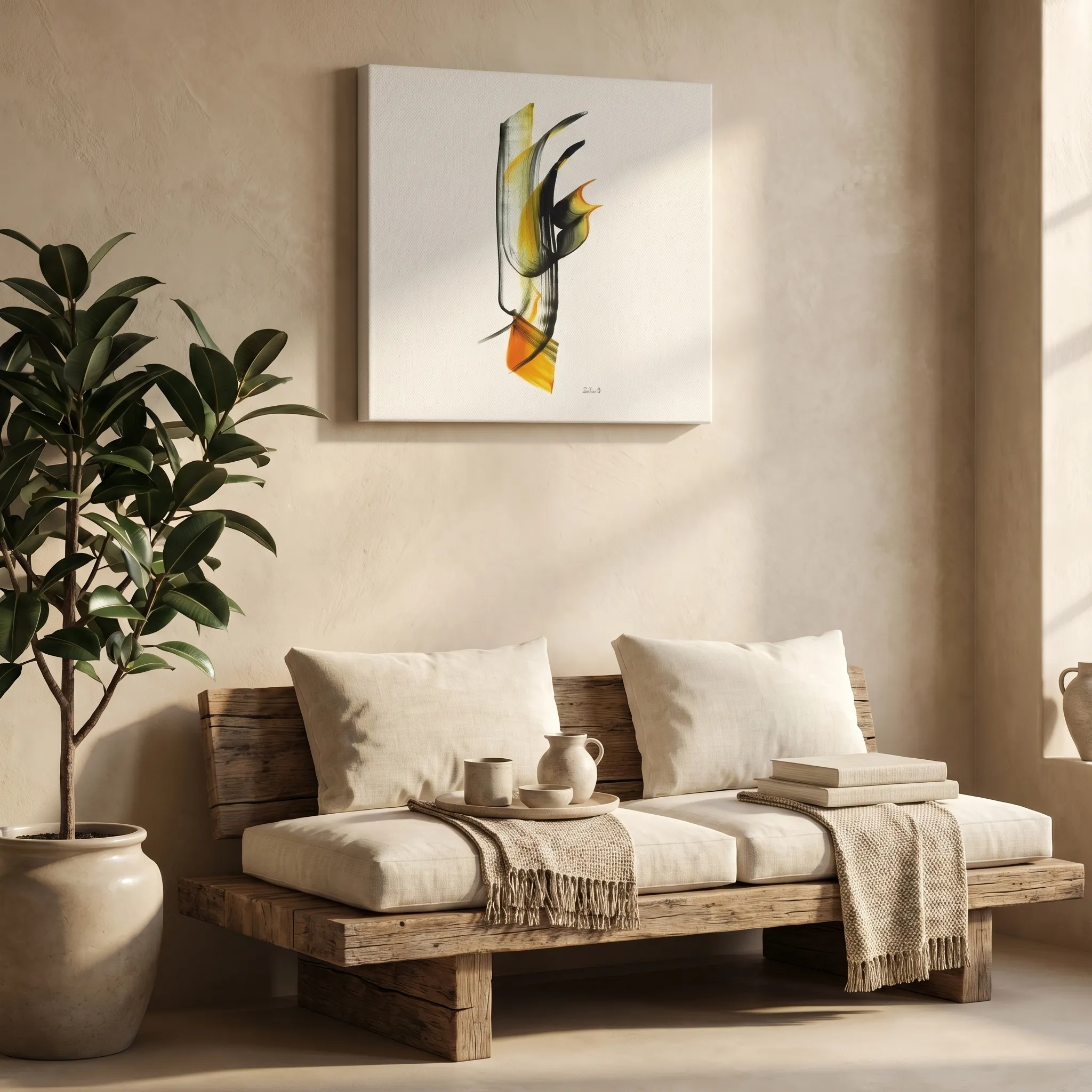 Calligraphie arabe - Feliz FiestaLienzo - image 6