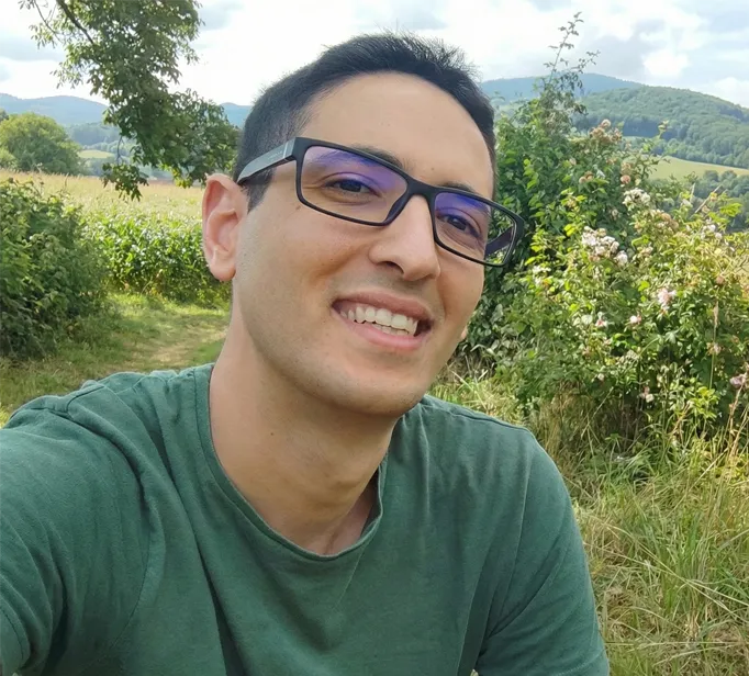 Karim, web developer and co-founder of Noun Qalam